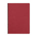 Age Bag Spiral Notebook A4 Lined Red-Officecentre