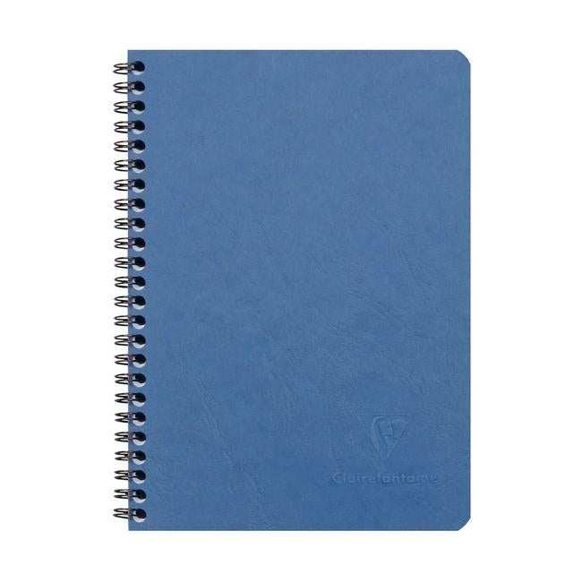 Age Bag Spiral Notebook A5 Lined Blue-Officecentre