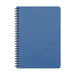 Age Bag Spiral Notebook A5 Lined Blue-Officecentre