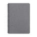 Age Bag Spiral Notebook A5 Lined Grey-Officecentre