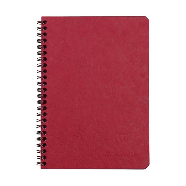 Age Bag Spiral Notebook A5 Lined Red-Officecentre