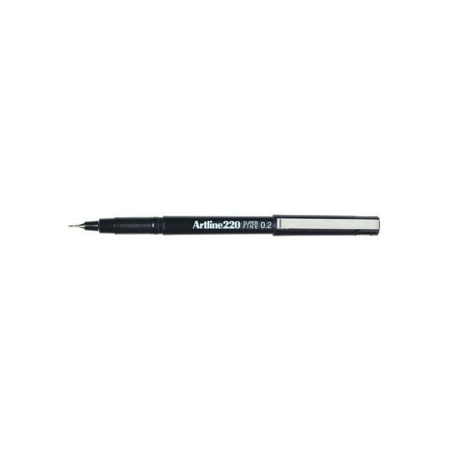 Artline 220 fineliner pen 0.2mm black hs-Officecentre