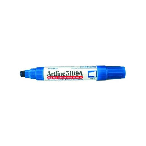 Artline 5109a whiteboard marker 10mm chisel nib blue hs-Officecentre
