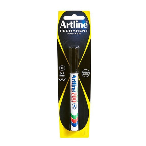 Artline 700 permanent marker 0.7mm bullet nib black hs-Officecentre