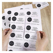 Avery Business Cards Ij39 Leathergrain 200gsm 20 Sheets Inkjet-Officecentre