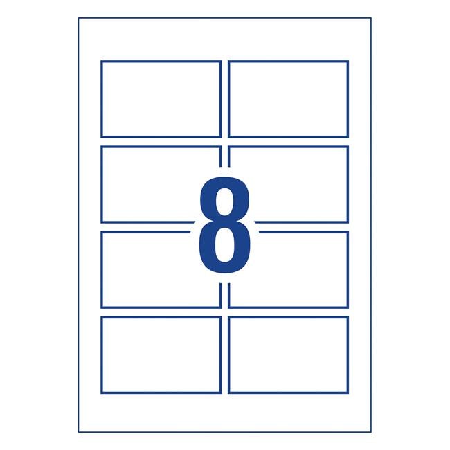 Avery Cards C32074 Multi Purpose Ds 8up 10 Sheets Inkjet-Officecentre