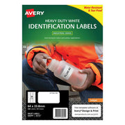 Avery Heavy Duty Id Label J4773 White 24 Up 10 Sheets Inkjet 64×33.8mm-Officecentre