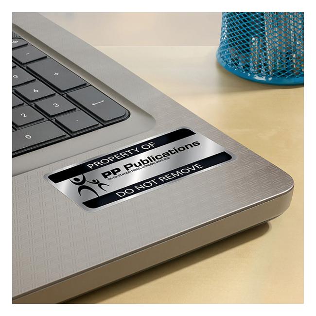 Avery Heavy Duty Id Label L6008 Silver 189 Up 20 Sheets Silver 25.4x10mm-Officecentre