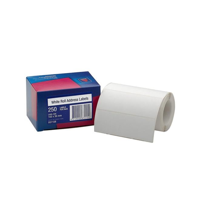 Avery Label Dispenser Dmr102.36ra Address 102x36mm 250 Pack-Officecentre