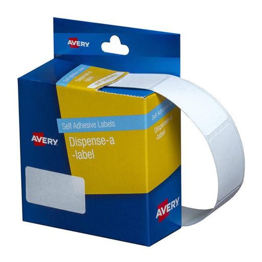 Avery Label Dispenser Dmr1936w 19x36mm White 450 Pack-Officecentre