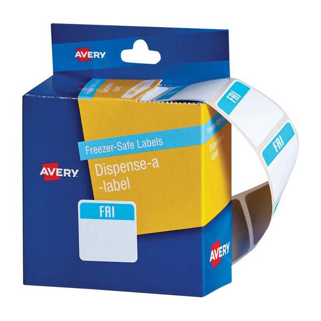 Avery Label Dispenser Friday Freezer Safe 24x24 100 Pk-Officecentre