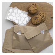 Avery Label Hearts Silver Medium 30 Pack-Officecentre