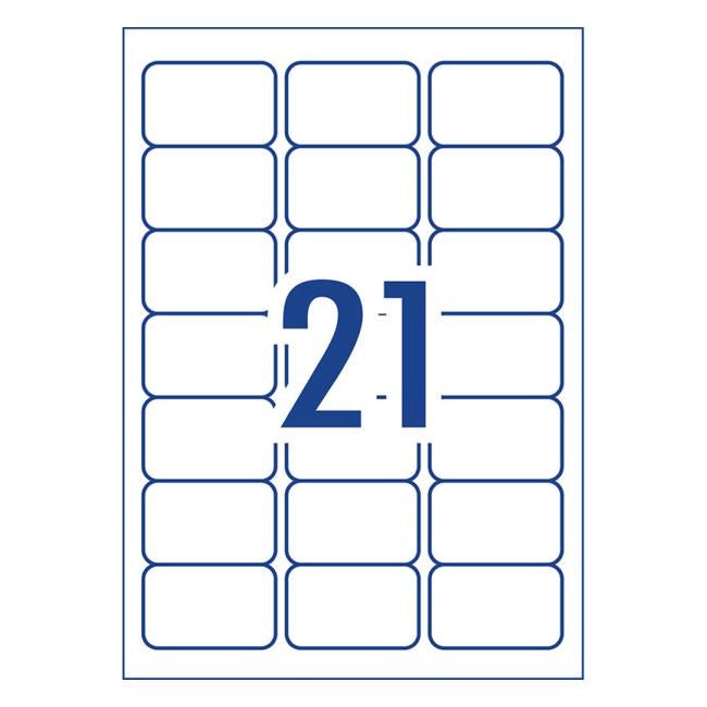 Avery Label J8160-25 Inkjet 25 Sheets-Officecentre