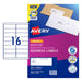 Avery Label J8162-25 Inkjet 25 Sheets-Officecentre