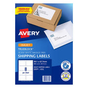 Avery Label J8165-50 Inkjet 50 Sheets-Officecentre