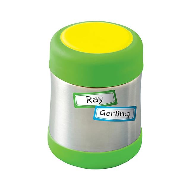 Avery Label Kids Durable Green Blue Red Border 44x19mm 12up 5 Sheets-Officecentre