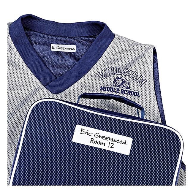 Avery Label Kids No-Iron Fabric Assorted Shape And Size 15up 3 Sheets-Officecentre