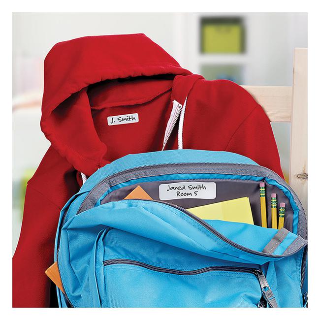 Avery Label Kids No-Iron Fabric Assorted Shape And Size 15up 3 Sheets-Officecentre