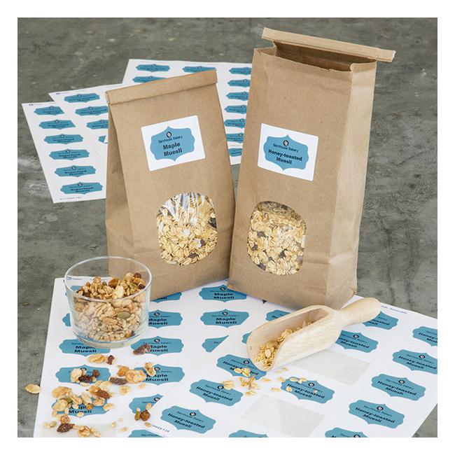 Avery Label L7107REV Rectangular White 18up 10 Sheets-Officecentre