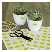 Avery Label L7119 Square White Glossy 35up 10 Sheets-Officecentre