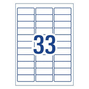 Avery Label L7157-100 64x24.3mm 33up 100 Sheets-Officecentre