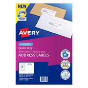 Avery Label L7161-20 Laser 18up 20 Sheets-Officecentre