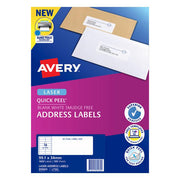 Avery Label L7162-100 Pop Up Quick Peel 99.1×33.9mm 100 Sheets-Officecentre