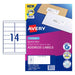 Avery Label L7163-100 Pop Up Quick Peel 99.1×38.1mm 100 Sheets-Officecentre