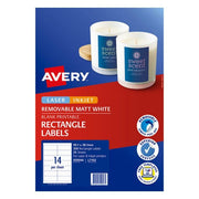 Avery Label L7163 Rev-25 99.1×38.1 25 Sheets-Officecentre