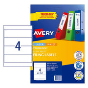 Avery Label L7171 Lever Arch 25 Sheets-Officecentre