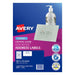 Avery Label L7551-25 Clear 25 Sheets-Officecentre