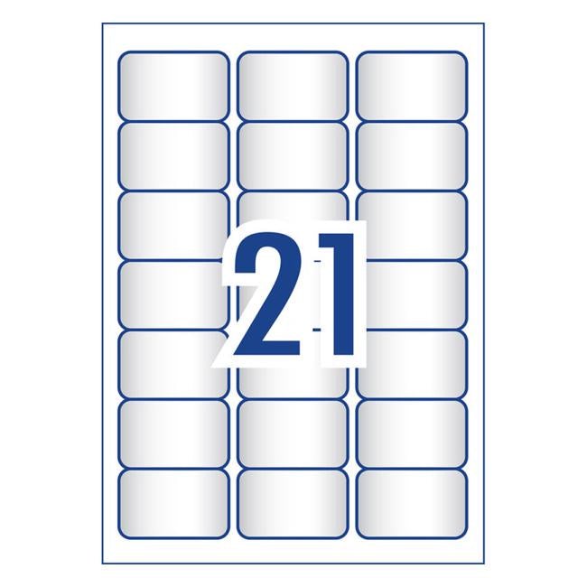 Avery Label L7560-25 Clear 25 Sheets-Officecentre