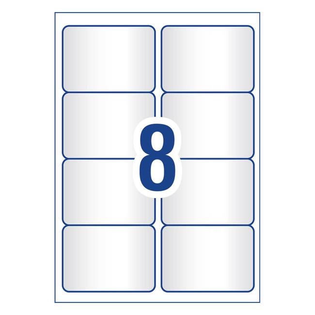 Avery Label L7565-25 Clear 25 Sheets-Officecentre