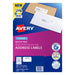 Avery Label L7651-100 White 38.1×21.2mm 100 Sheets-Officecentre