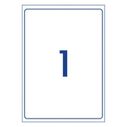 Avery Label L7767-25 Coloured 200x289mm 25 Sheets-Officecentre