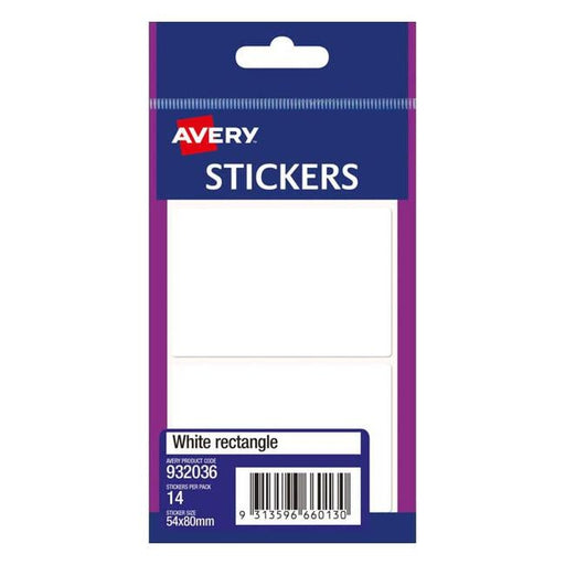 Avery Label Multipurpose White 50x80mm-Officecentre