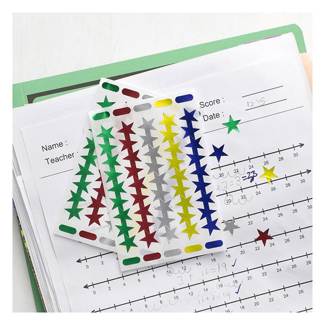 Avery Label Stars Small Assorted 90 Pack-Officecentre