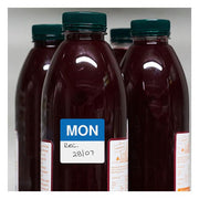 Avery Labels Monday Square  Day 40x40mm Blue White 500 Roll-Officecentre