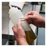 Avery Labels Use By Round  40mm White Red 500 Roll-Officecentre