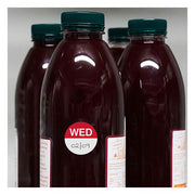 Avery Labels Wednesday Round Day 24mm Red White 1000 Roll-Officecentre