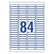 Avery Multi Purpose Label L7656 White 84 Up 25 Sheets Laser Inkjet 46×11.11m Remvble-Officecentre