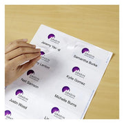 Avery Name Badge L7427 Fabric 88x52mm 10up 15 Sheets Laser-Officecentre