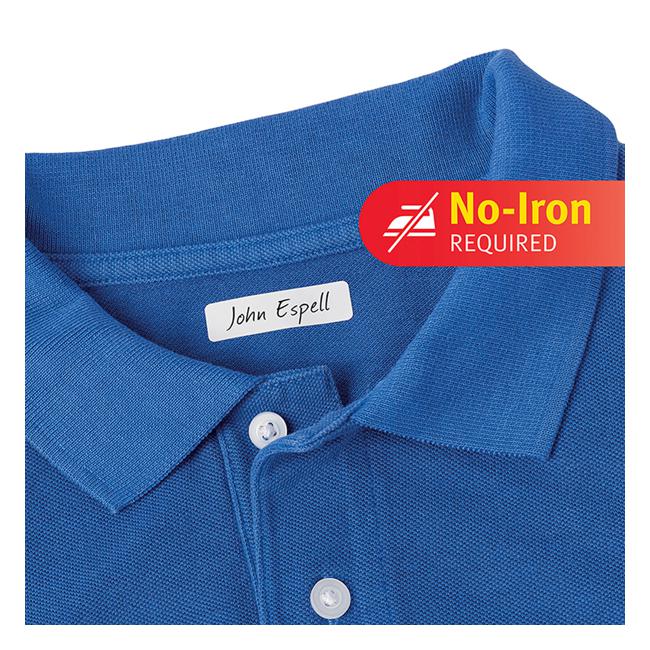 Avery No Iron Fabric Labels - A6 45x13mm 18up 54 pk-Officecentre