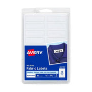 Avery No Iron Fabric Labels - A6 45x13mm 18up 54 pk-Officecentre