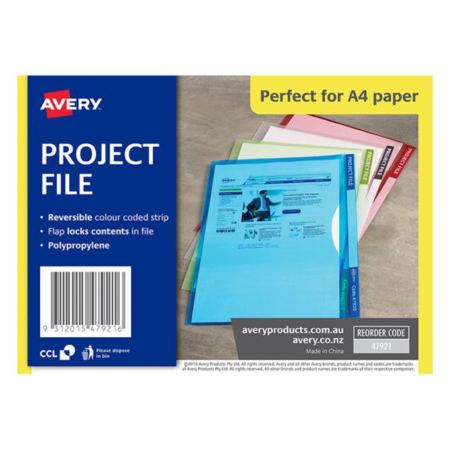 Avery Project File A4 Clear-Officecentre
