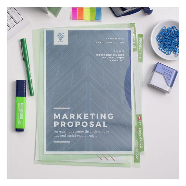 Avery Project File A4 Green-Officecentre