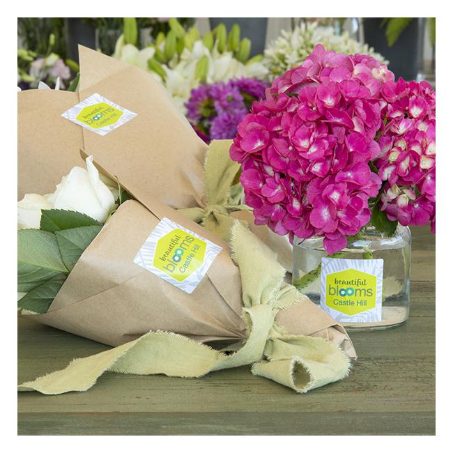 Avery Square Glossy Labels L7124 10 Sheets 20up-Officecentre