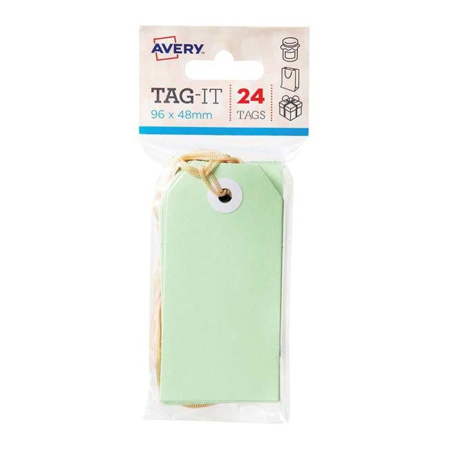Avery Tag-It Pastel Green-Officecentre