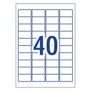 Avery Triplebond Label L6140 White 40 Up 10 Sheets Laser 45.7×25.4mm-Officecentre