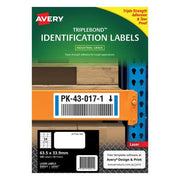 Avery Triplebond Label L6141 White 24 Up 10 Sheets Laser 63.5×33.9mm-Officecentre